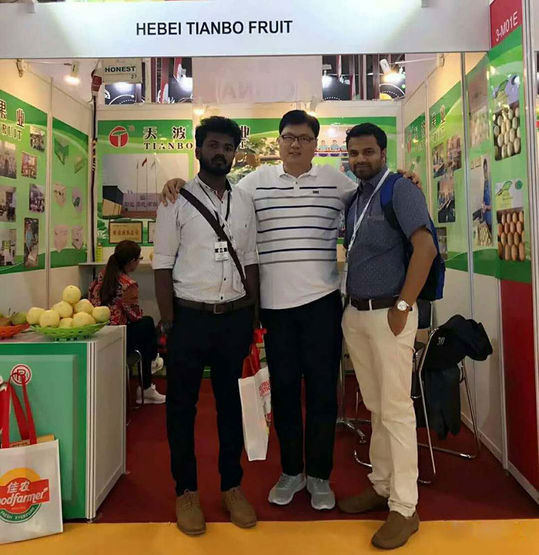 Tianbo fruit debut  in Asia fruit logistica