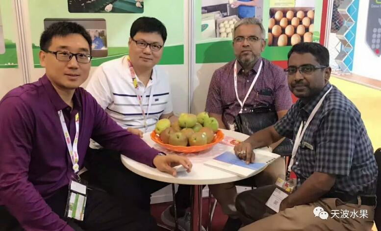 Tianbo fruit debut  in Asia fruit logistica