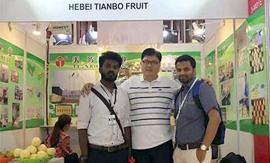 Tianbo fruit appear  in the Asia fruit logistica